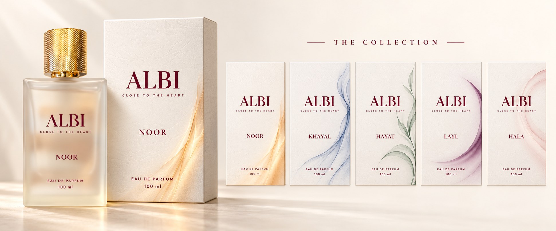 The ALBI collection: Noor, Khayal, Hayat, Layl and Hala